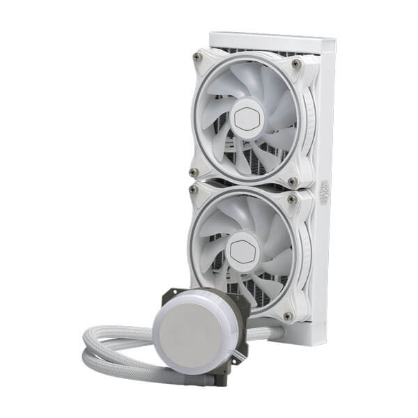 Cooler Master MasterLiquid ML240 Illusion ARGB White CPU Liquid Cooler